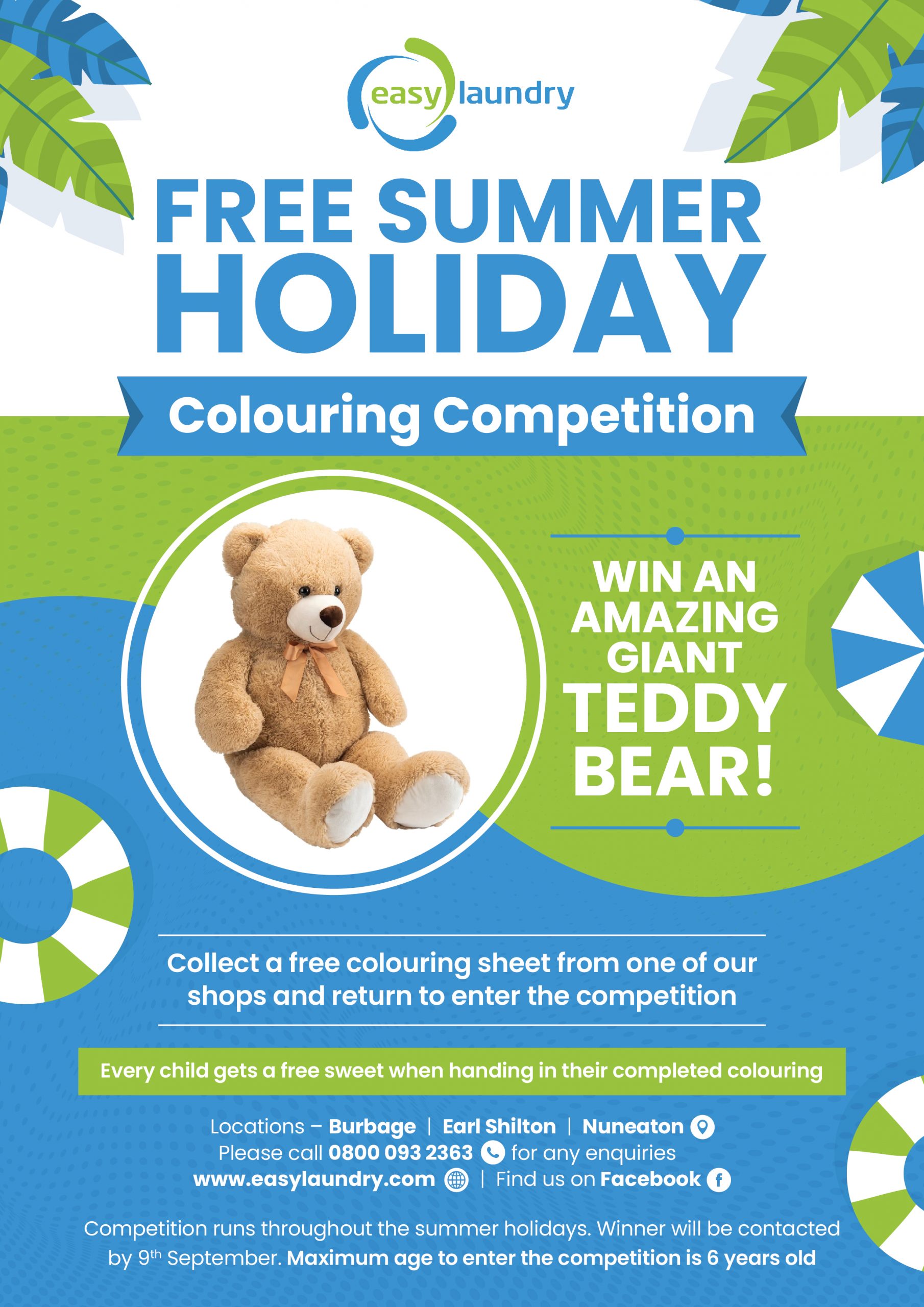 FREE Summer Holiday Colouring Competition