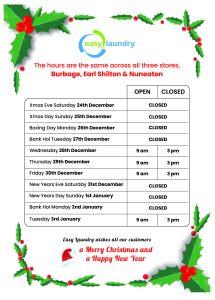 Christmas Opening Hours 2022
